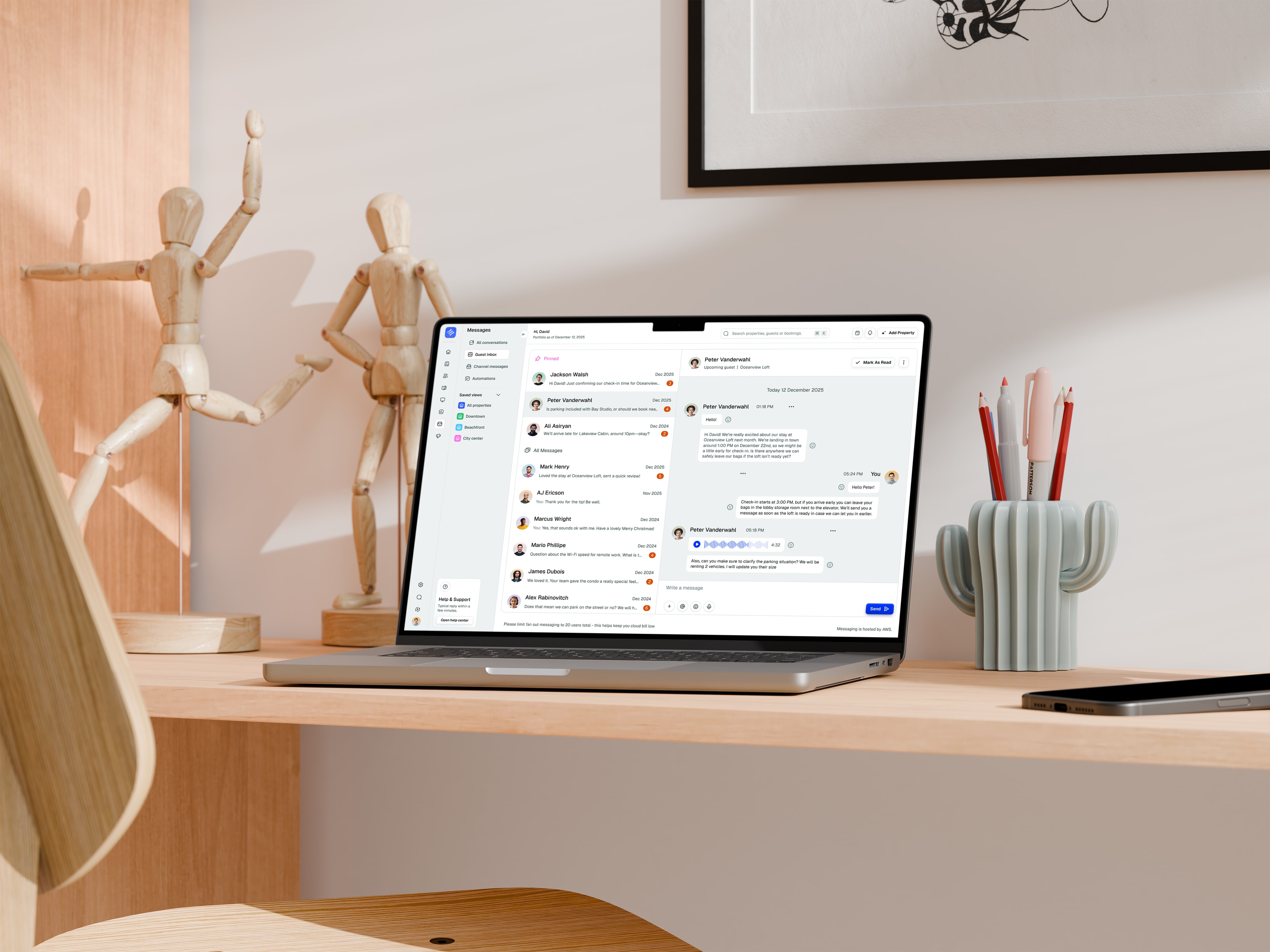 PadTracker — Inbox