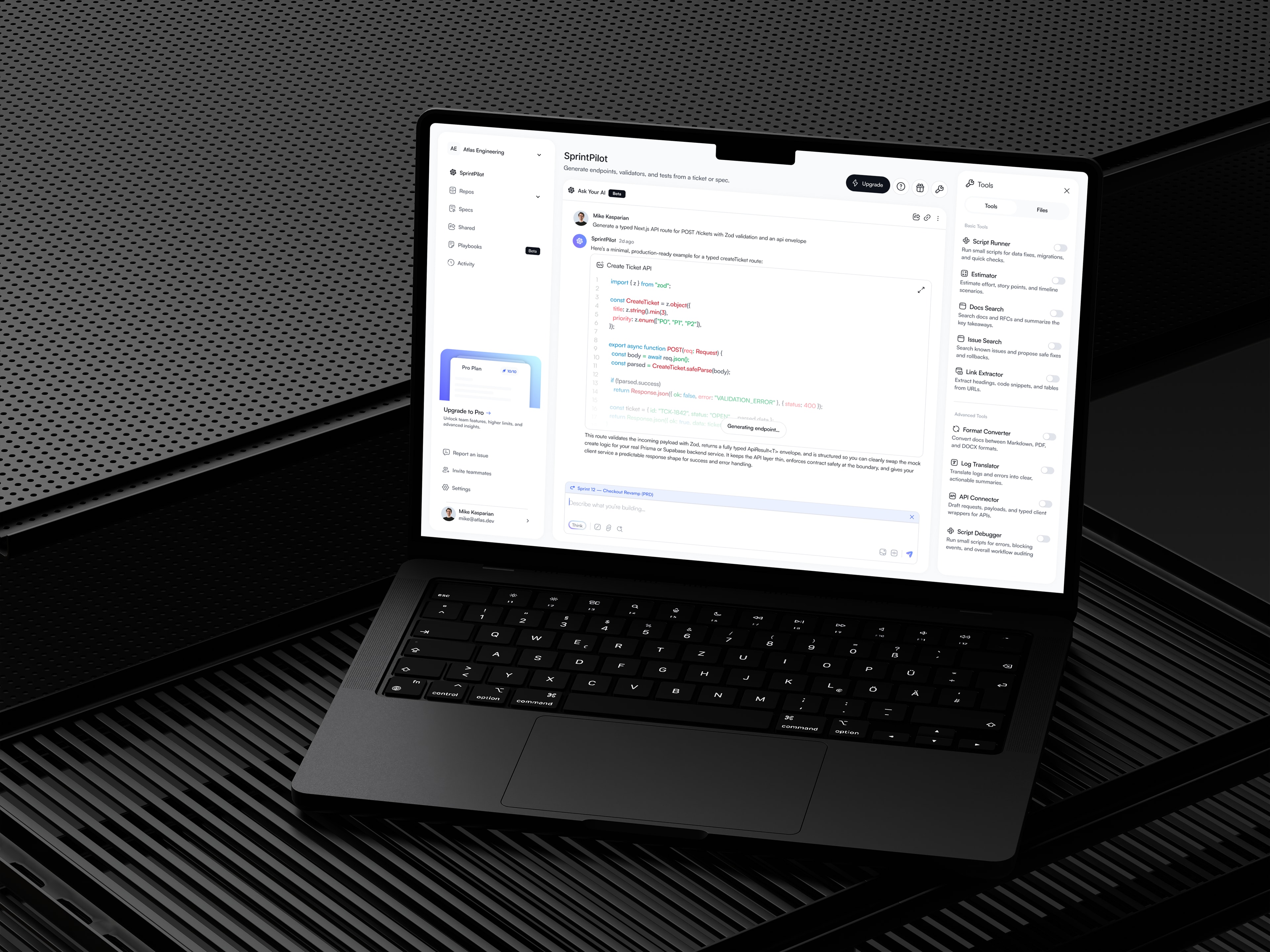 SprintPilot — Dashboard