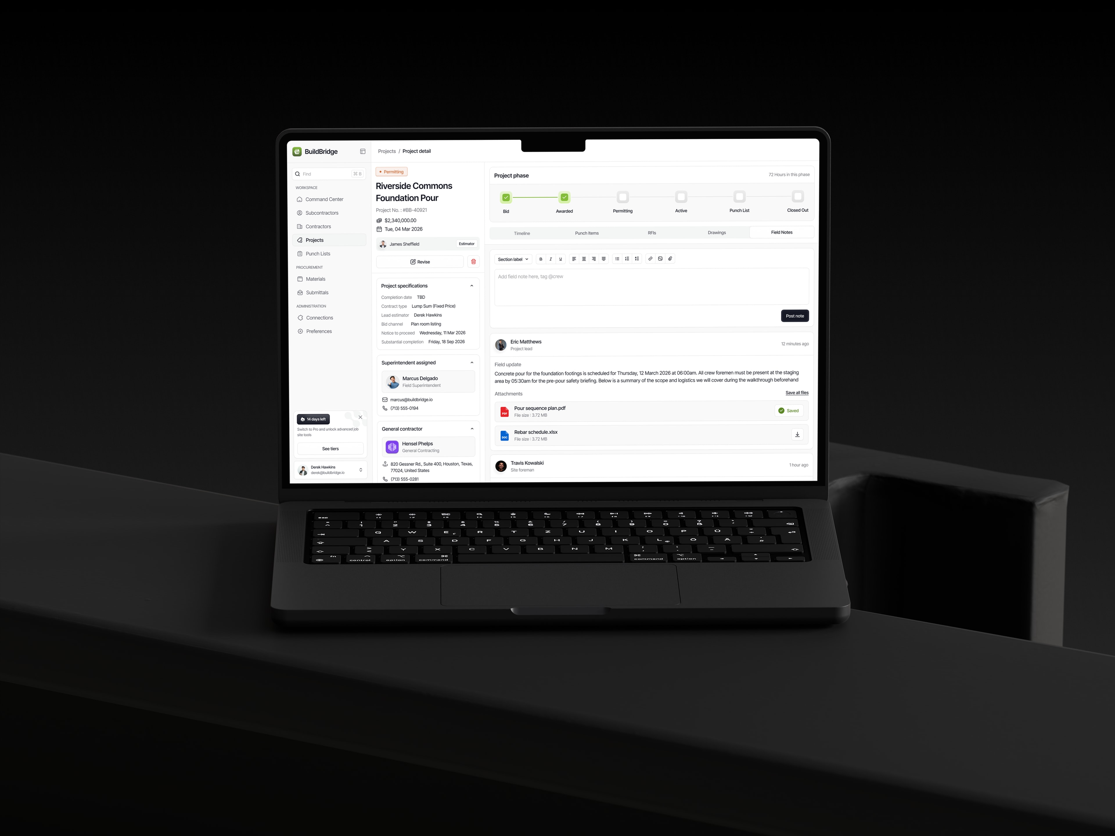 BuildBridge — Email Detail