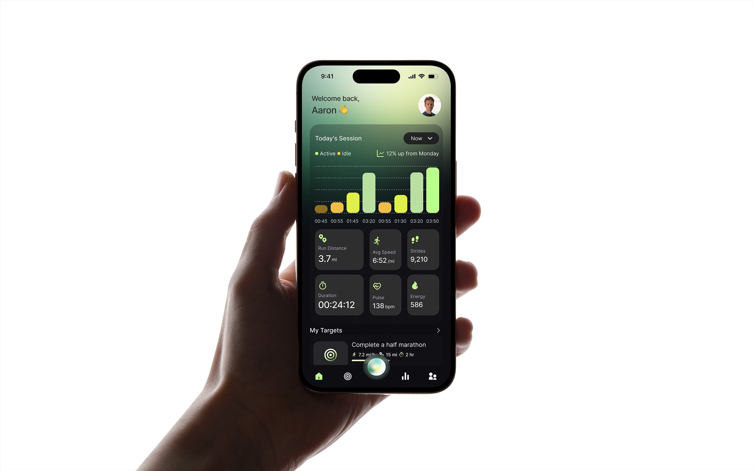 Stride — AI-powered fitness & running app