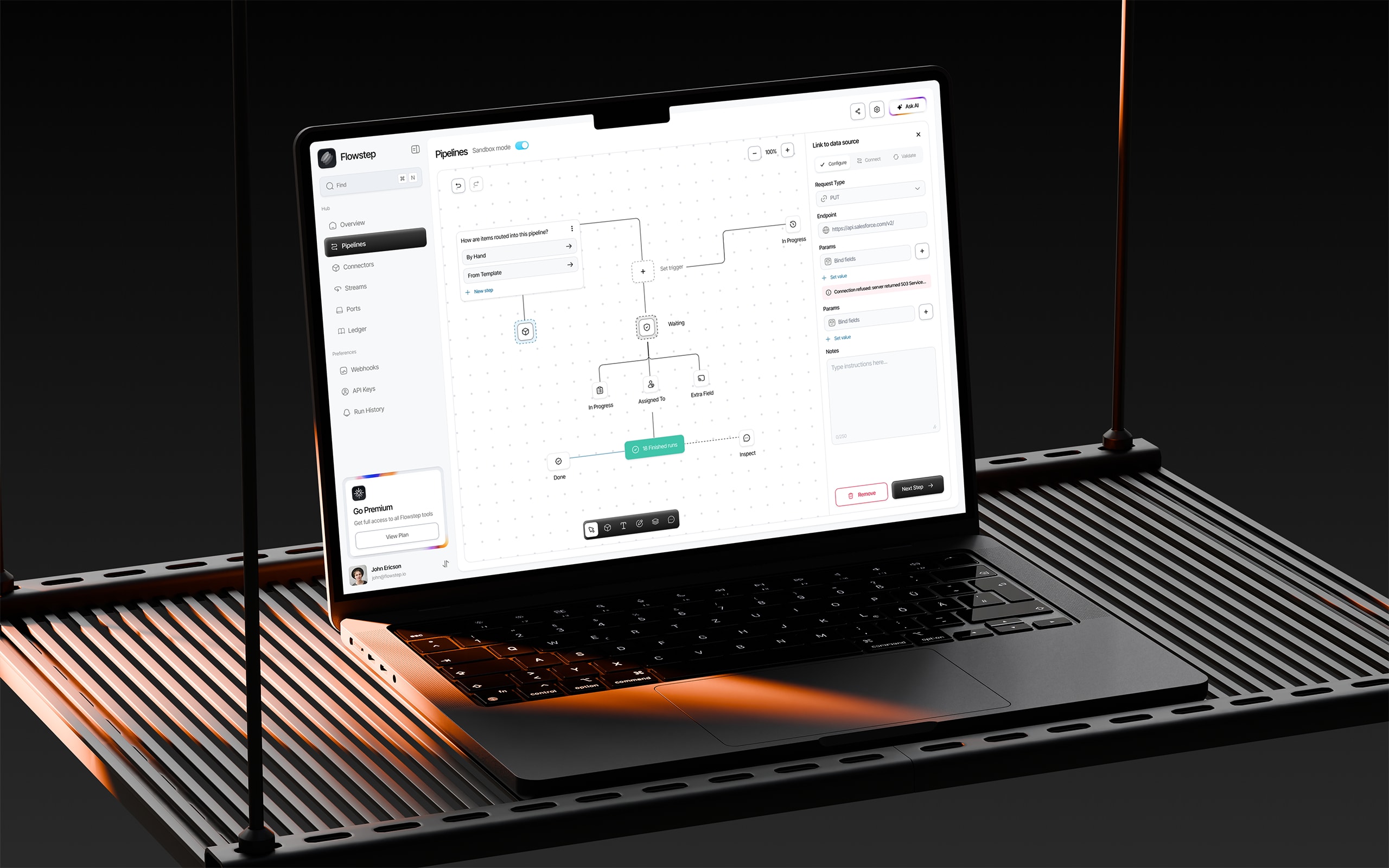 Flowstep — workflow automation platform
