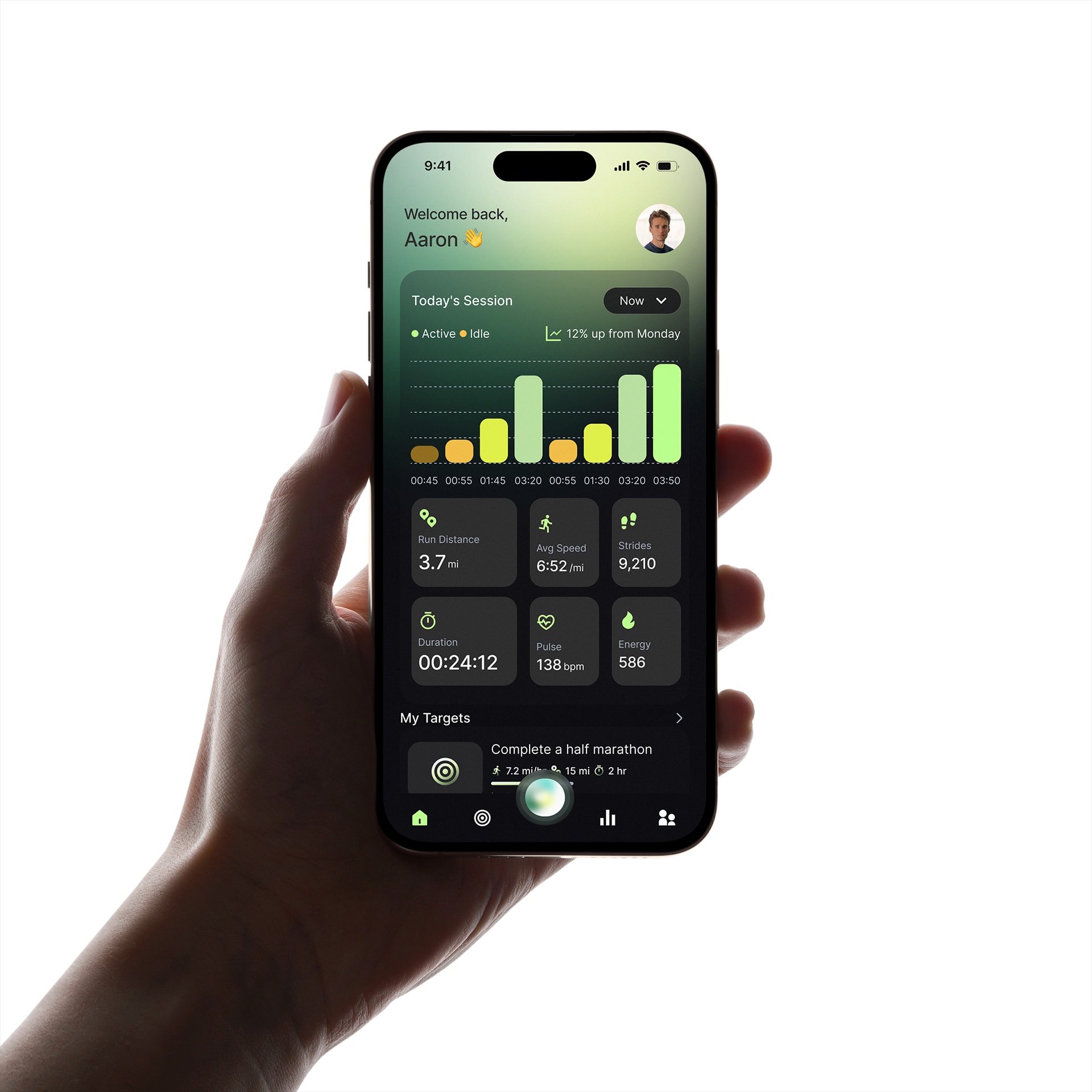Stride — AI-powered fitness & running app