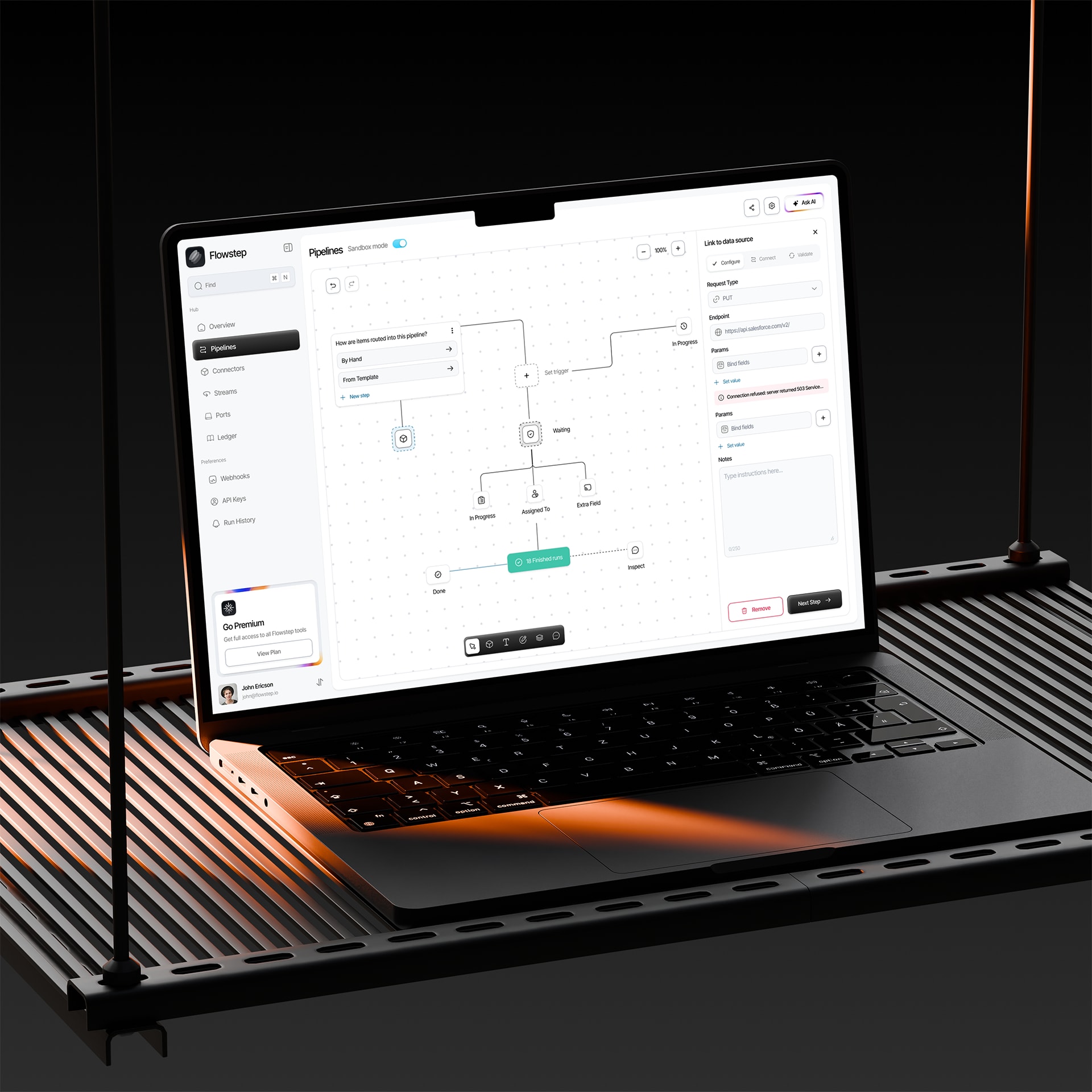 Flowstep — workflow automation platform